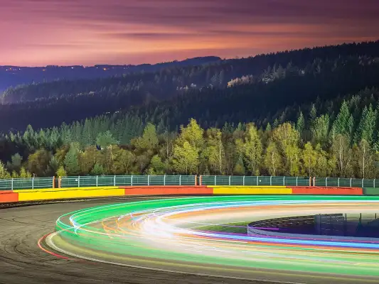 Het circuit van Spa-Francorchamps
