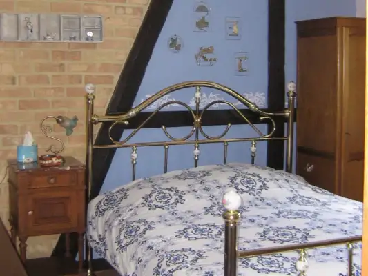 Een 2 persoonskamer bij Ter Castaigne