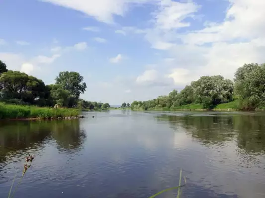 De rivier de Weser