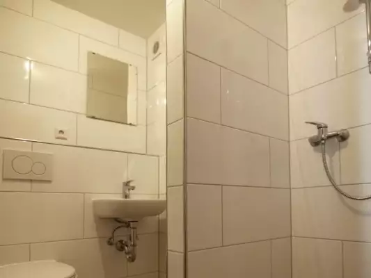 Het sanitair van een kamer