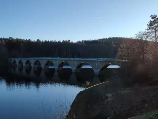 De versetalsperre in het Sauerland