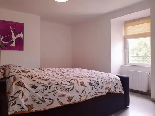 Een slaapkamer van de gite Een slaapkamer van de gite