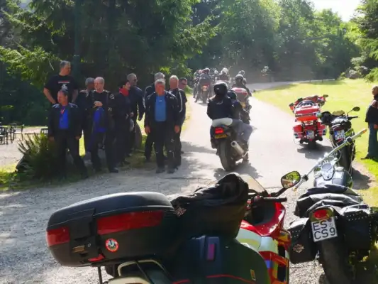 De Vogezen zijn geliefd bij motorrijders De Vogezen zijn geliefd bij motorrijders