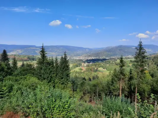 Een prachtige omgeving in de Vogezen om te motorrijden Een prachtige omgeving in de Vogezen om te motorrijden