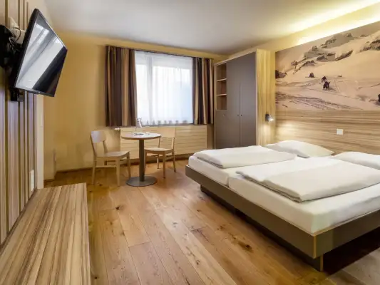 Een kamer van JUFA Hotel Malbun***s