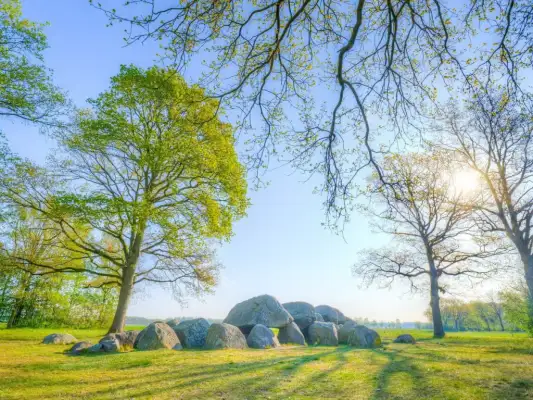 Een hunnebed in Drenthe
