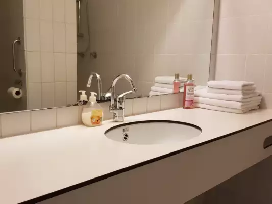 De badkamer