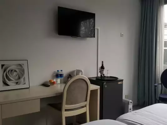 Tv en koelkast aanwezig