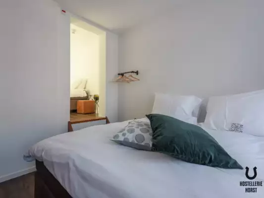 Een 2 persoonskamer van Hostellerie Horst