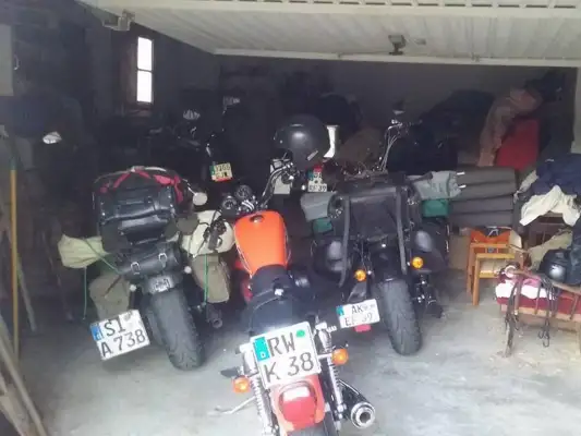 Plek genoeg voor de motoren