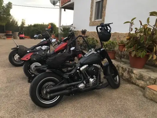 Motoren bij Bikerfarm Chiva