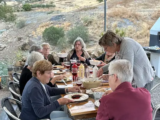 's Avonds genieten van een heerlijk diner