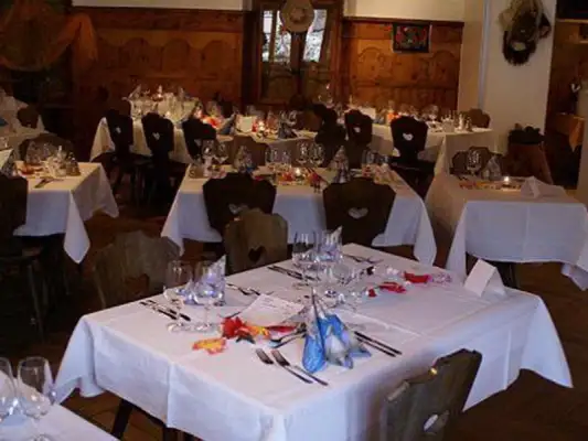 Het restaurant van Alpin Center Sustenpass Het restaurant van Alpin Center Sustenpass