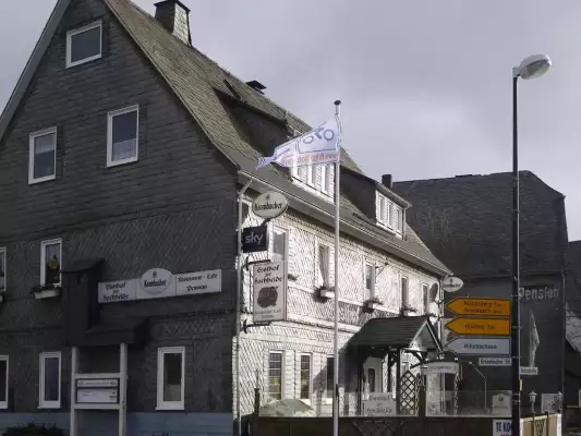 Vlag BikerMotorradHotels bij Gasthof zur Hochheide Vlag BikerMotorradHotels bij Gasthof zur Hochheide